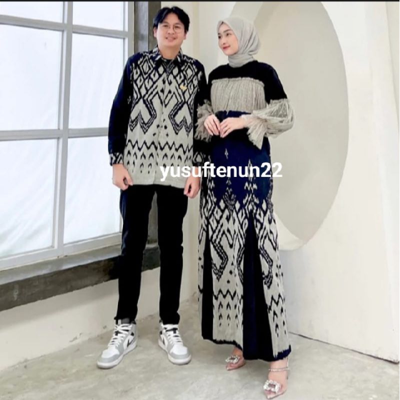 SET COUPLE RAHAYU DRESS TERBARU TERBAIK DAN TERMURAH BAJU KONDANGAN COUPLE PRIA WANITA COPLE BAJU KO