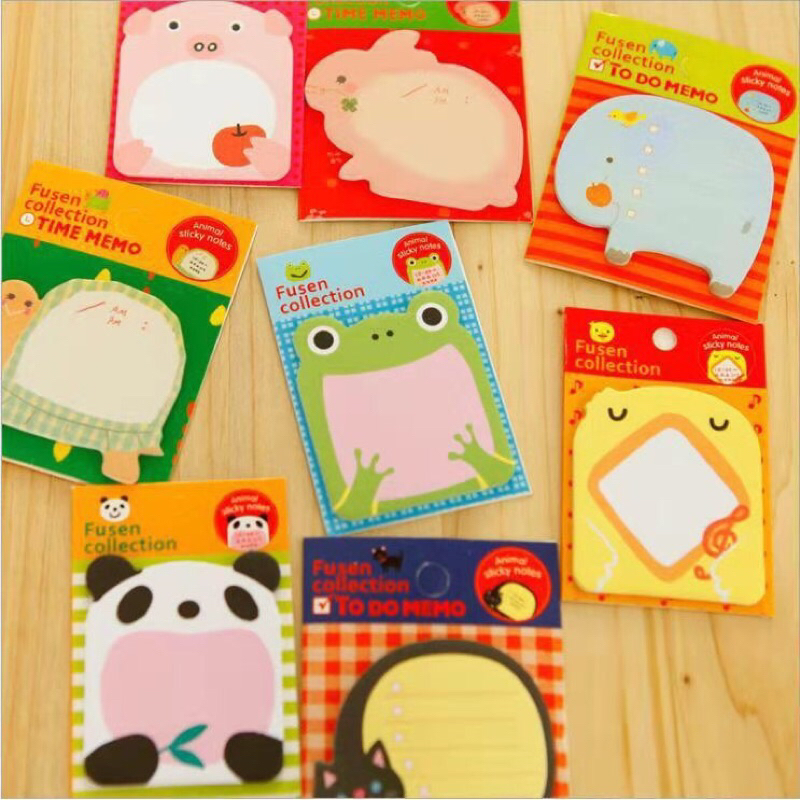 

Sticky Notes Mini Motif Animal / Tempelan Kertas catatan Memo (1 pcs)