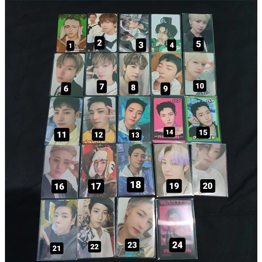 pc photocard renjun nct dream album md tc pob