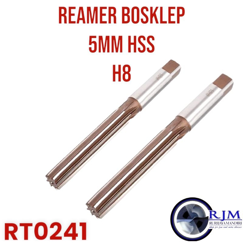 reamer 5mm hss h8 lemer rimer hand reamer bosklep