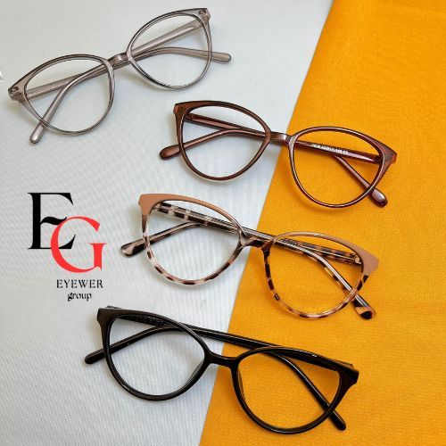 Kacamata Model Cat Eye Buat Wanita Terbaru Lensa Photocromic Dan Lensa Blueray - Alfatih Stors