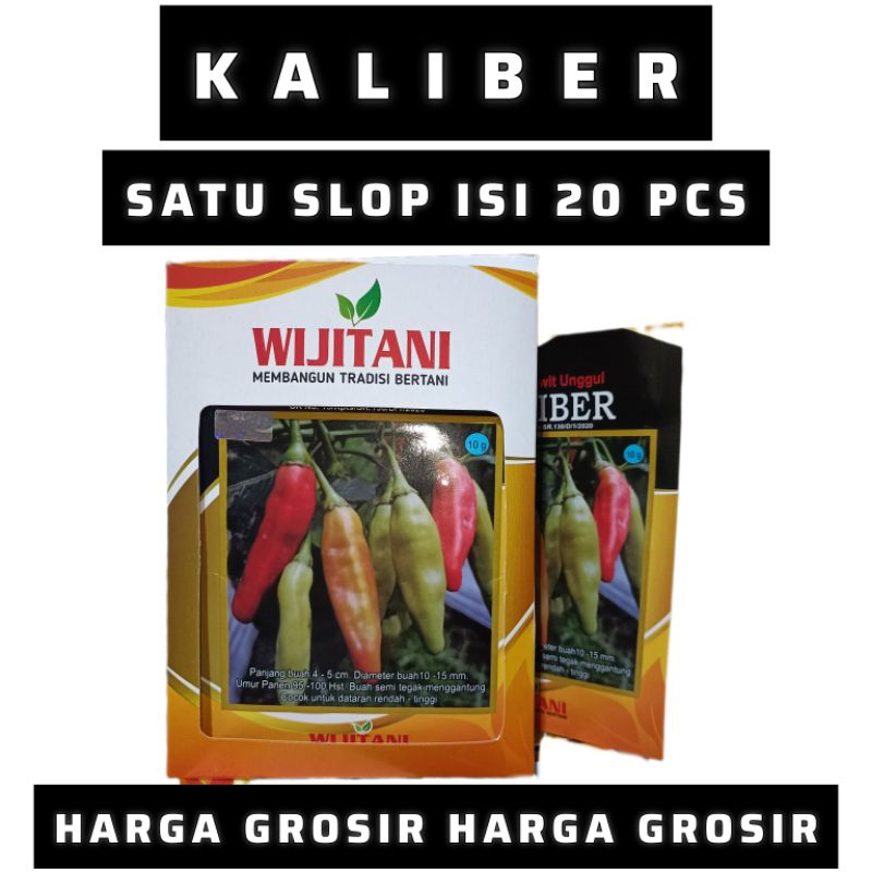 GROSIR CABAI KALIBER 1 SLOP (20 PCS)