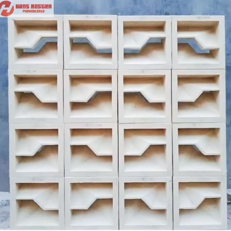 roster beton minimalis/loster beton/roster beton motif petir 2 sisi