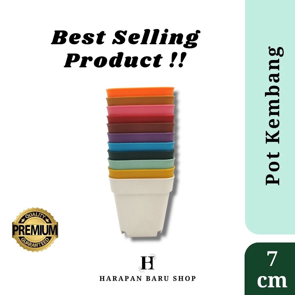 ISH764 Jangan Sampai Kehabisan HBS 1pcs Pot Kembang 7cm  Pot Tanaman  Pot Bunga  Pot Sukulen  Pot Ka