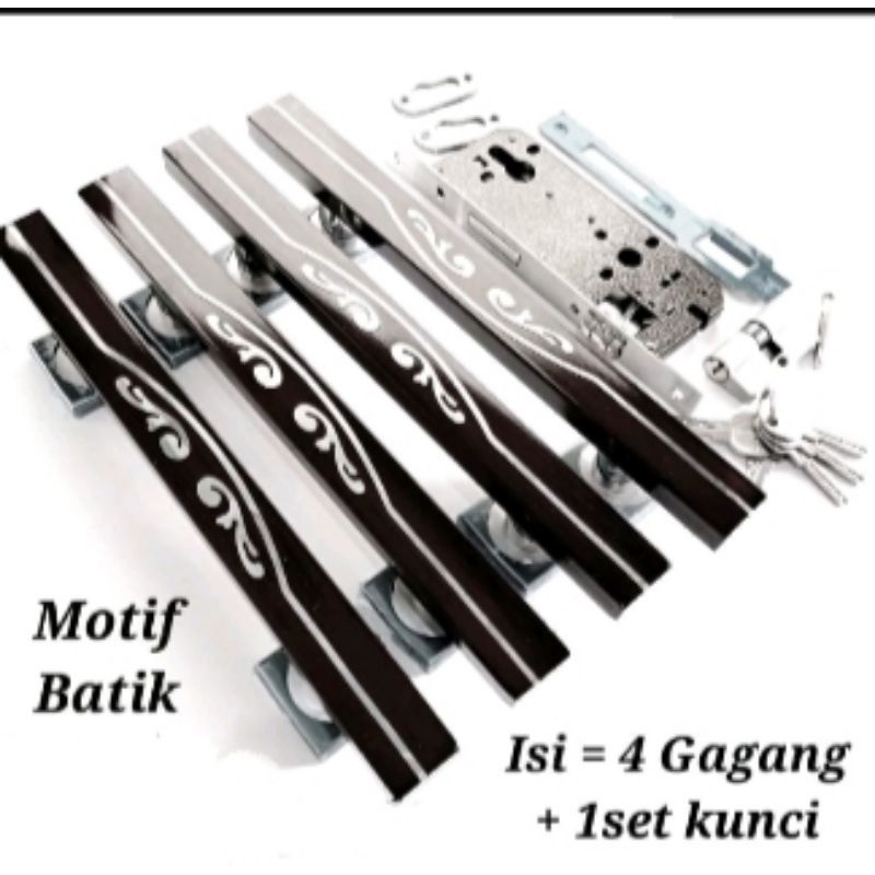 handle pintu/tarikan pintu rumah minimalis anti karat kupu tarung