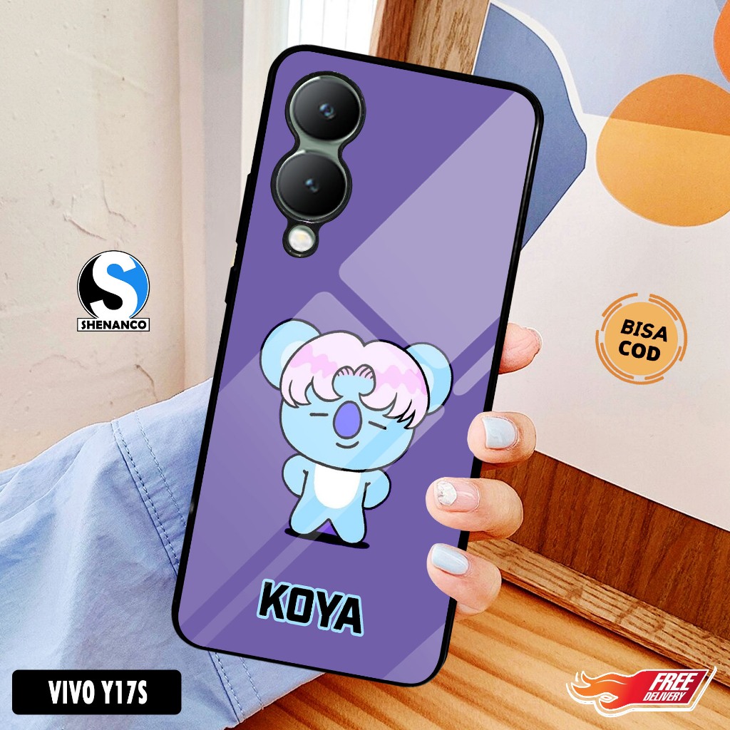 [COD]Promo Case Vivo Y17S Gambar Wallpaper Koya BT21 Aesthetic Casing Hp Bisa Type Lain Desain Kekin