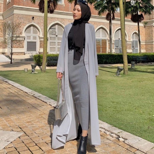 Terkini Grosir OUTER PANJANG TERMURAH MILANO  LONG OUTER HIJAB  LONG OUTER SIFON  CARDIGAN PANJANG T