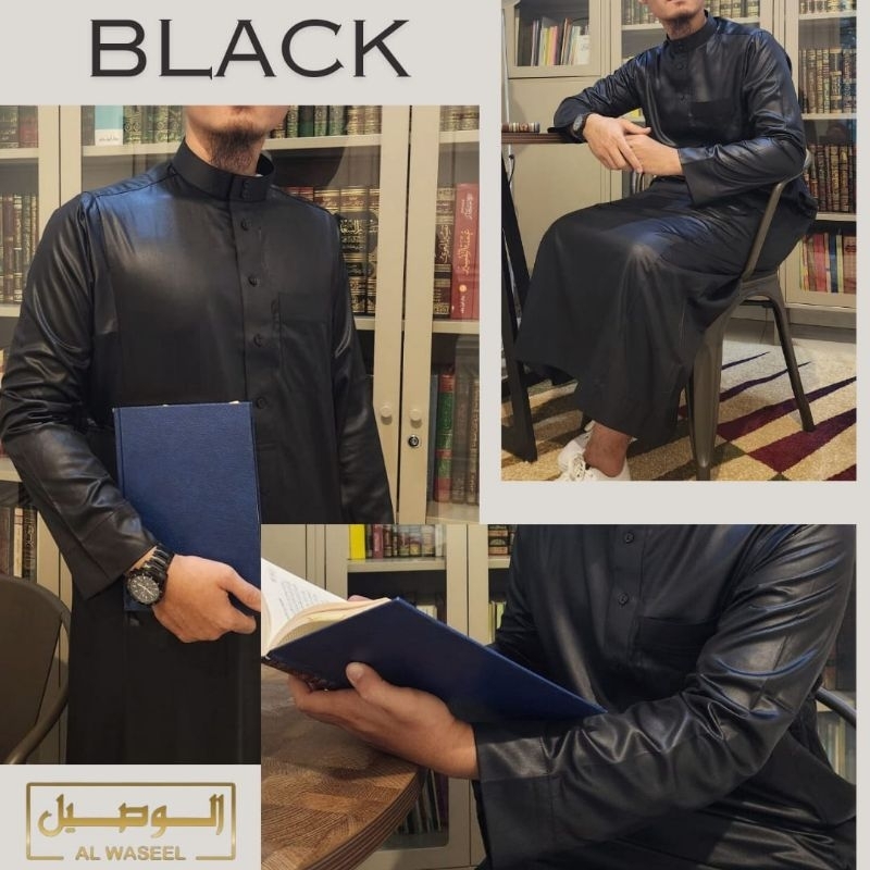 Jubah Al Waseel Viet Original/Gamis Al Waseel/Jubah Polyester Import