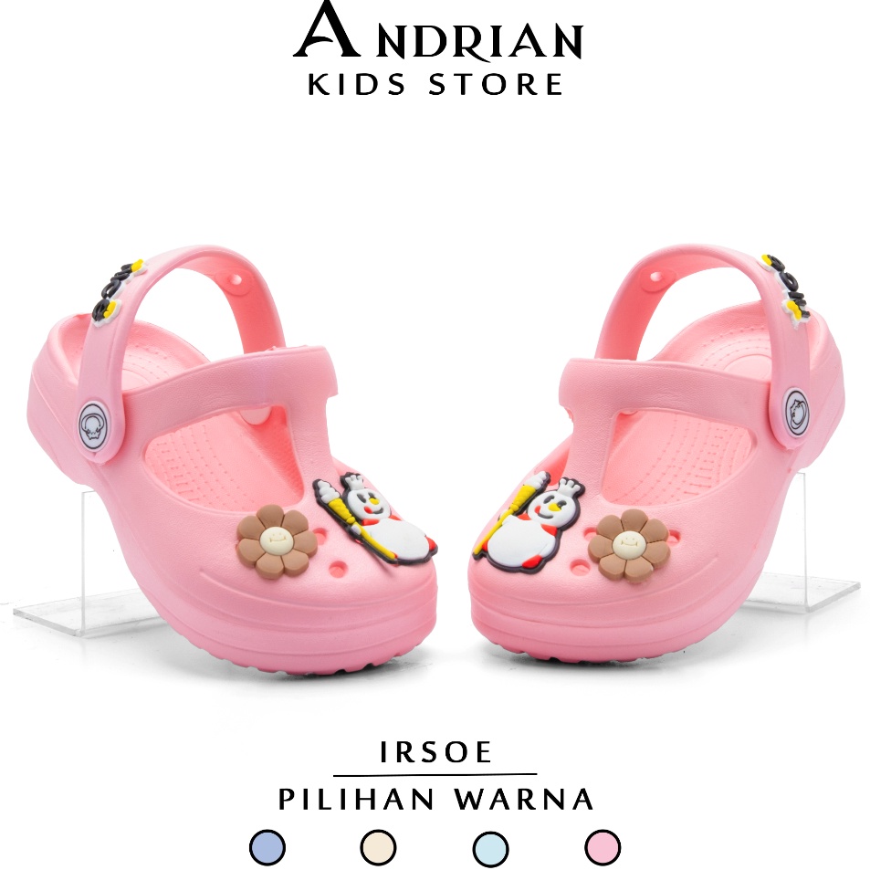 Kirim sekarang ANDRIAN  Irsoe sandal sepatu balet anak perempuan baby girls Mixue Terbaru