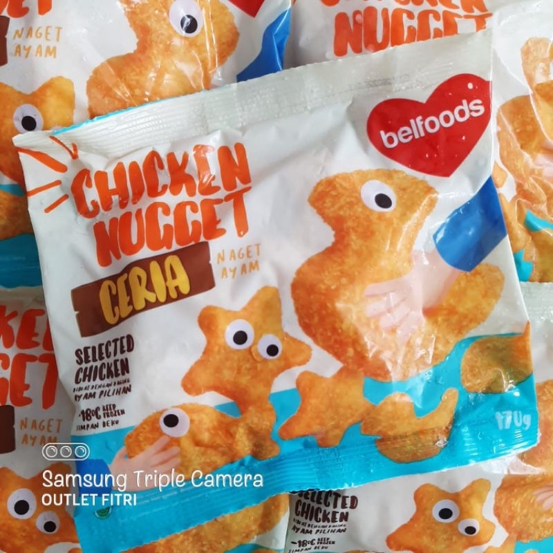 

[170gr] BELFOODS Chicken Nugget Ceria