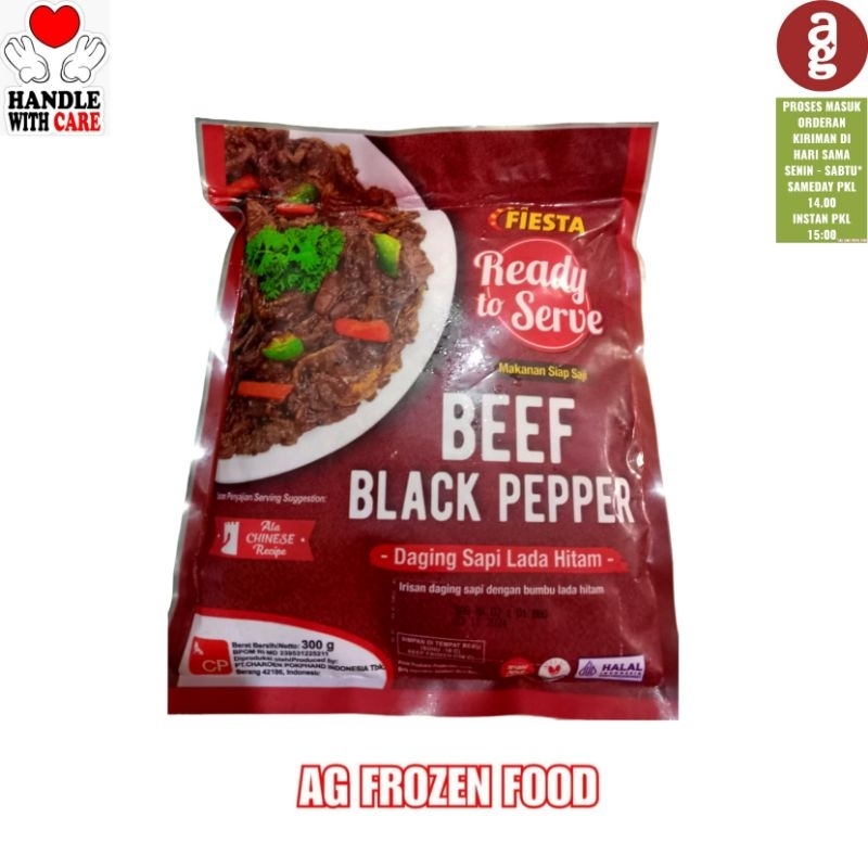 

Fiesta Ready To Serve Beef Blackpaper 300 Gram