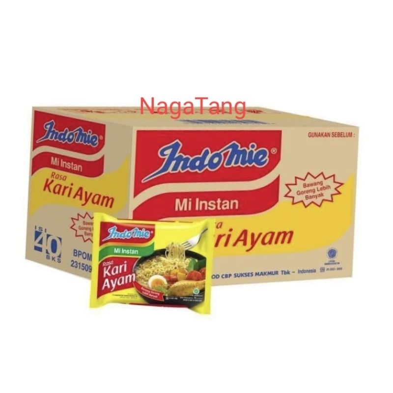 

INDOMIE KARI AYAM 1 DUS ISI 40 PCS. TERENAK!!!