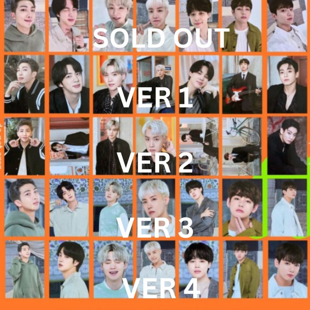 Mini Photocard BTS Permission to Dance - BTS Photocard