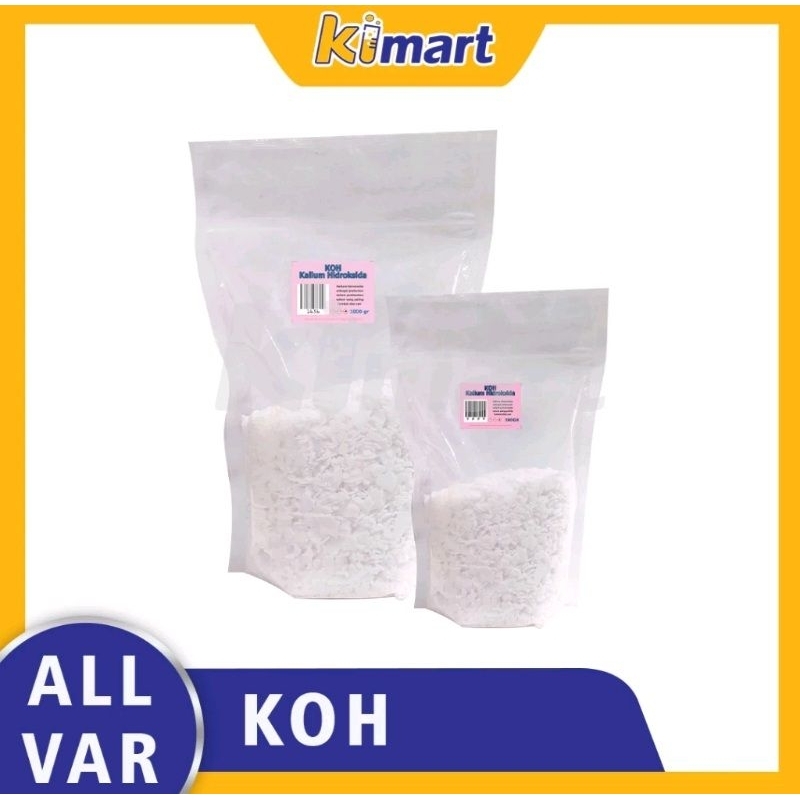 KOH Kalium Hidroksida Flakes