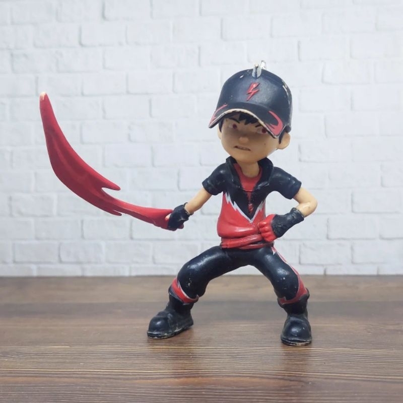 Boboiboy halilintar rare Action Figure murah mainan mcd murah