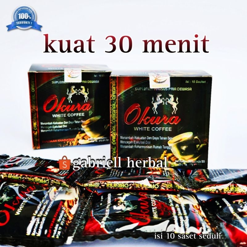 

OKURA WHITE COFFEE kopi okura asli.