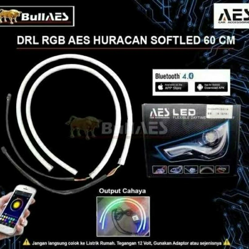 alis drl huracan rgb android aes 45cm 60cm