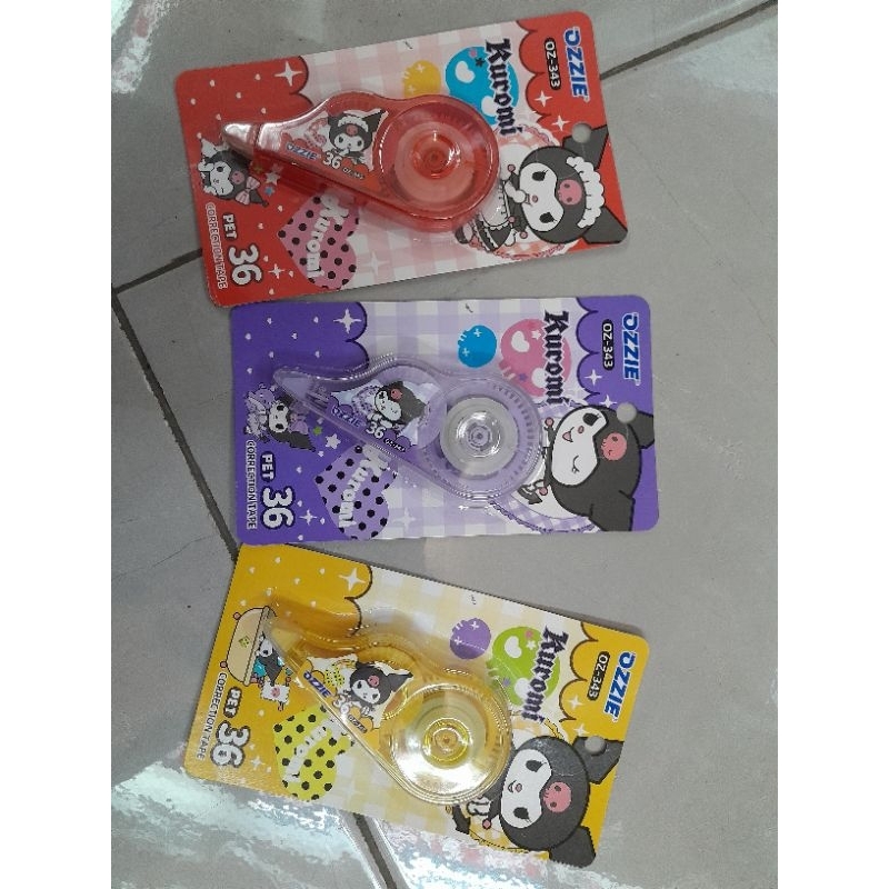 

CORRECTION TAPE OZZIE OZ-343,341