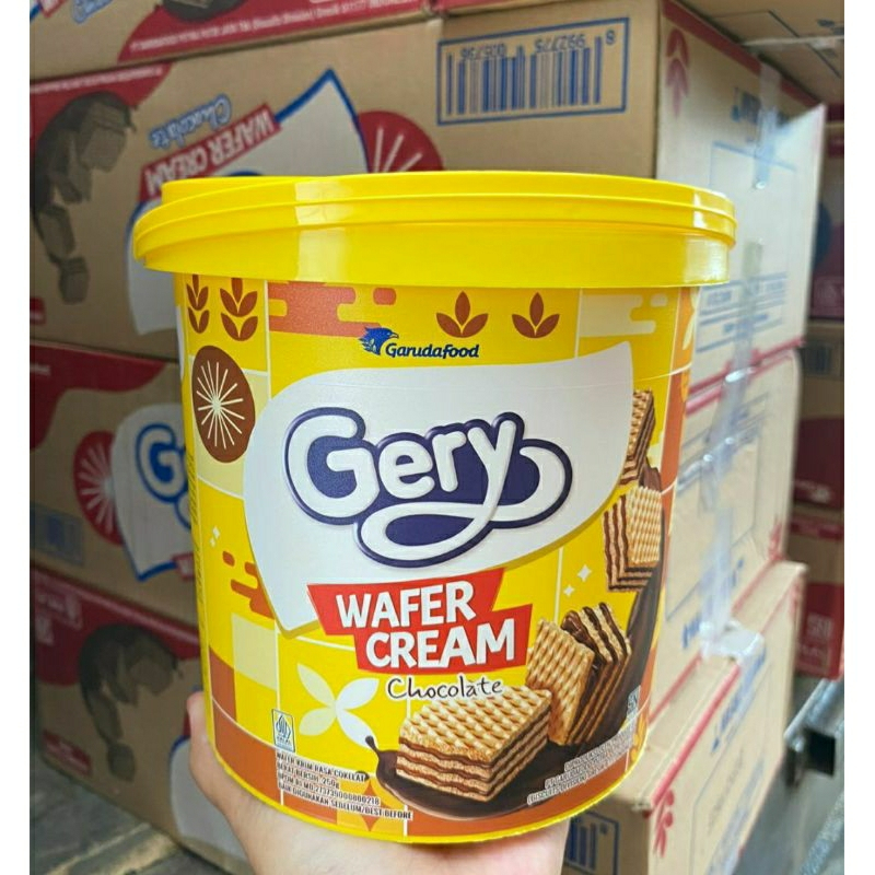 

Gery Wafer Cream coklat Jar 250gr