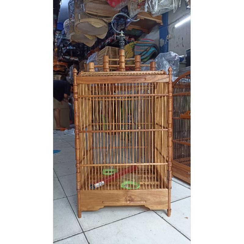 KANDANG KOTAK BAMBU JAJAR PERNIS