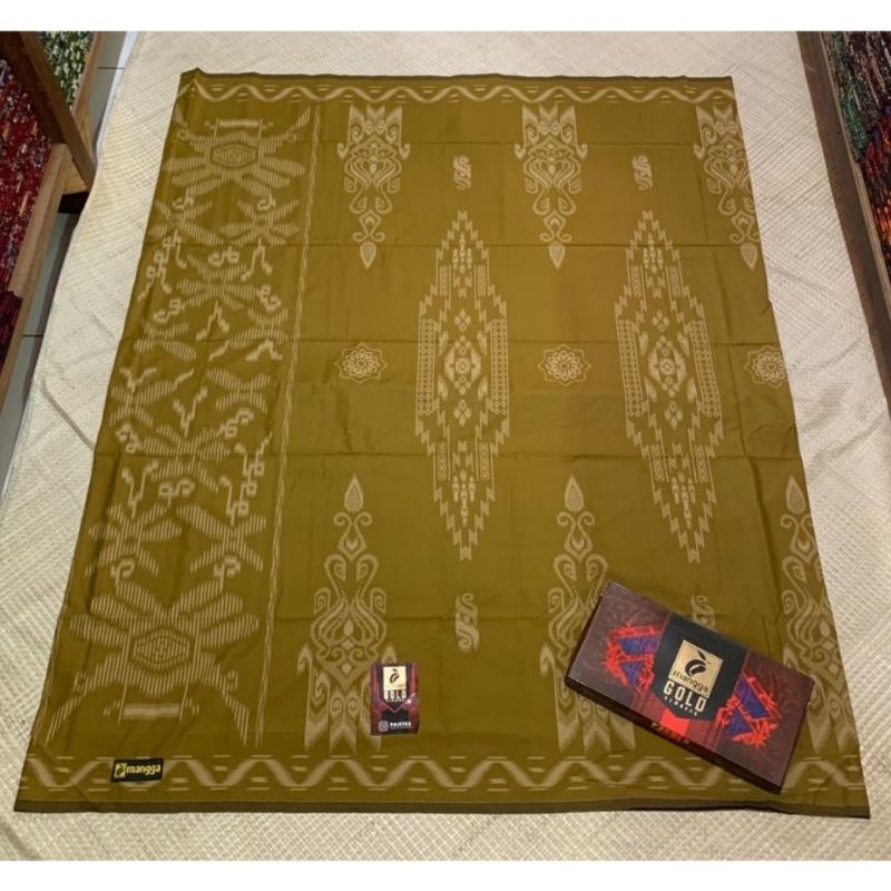 sarung tenun remaja dewasa mangga gold