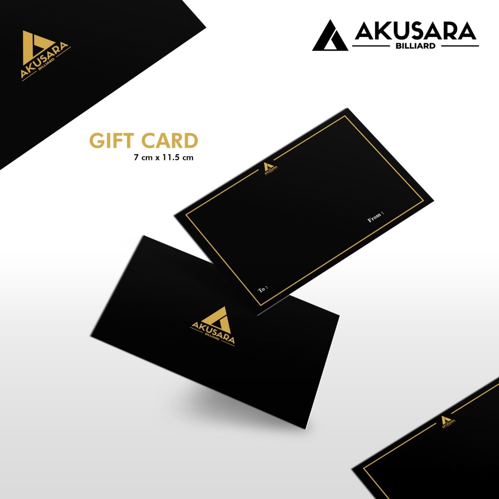 

Gift Card Akusara Billiard