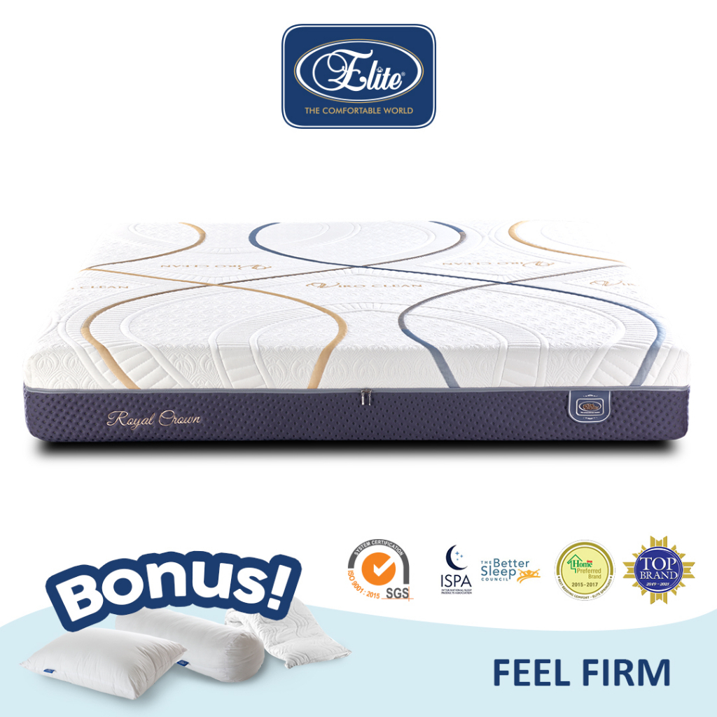 Kasur Matrass Elite Springbed Royal Crown Elite (Mattress Only)