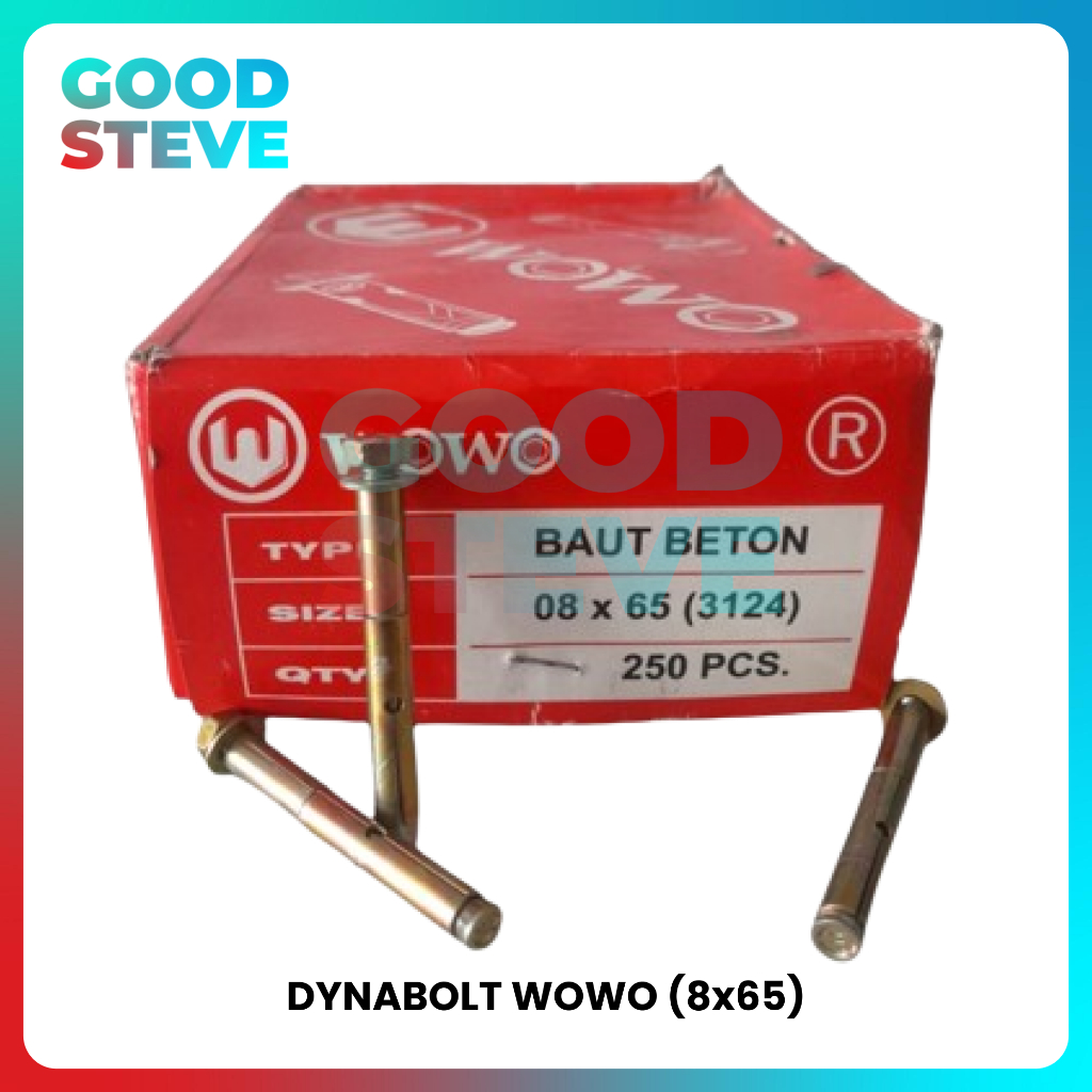 DYNABOLT WOWO ( 8 x 65 )