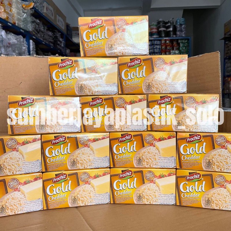 

PROCHIZ GOLD 160GR Keju Prochiz Gold Cheddar 160 gram Keju Parut