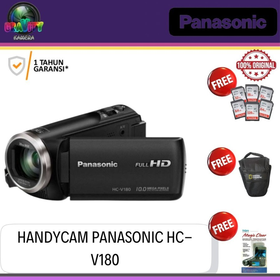 HANDYCAM PANASONIC HC-V180 / PANASONIC HC-V180 / PANASONIC V180