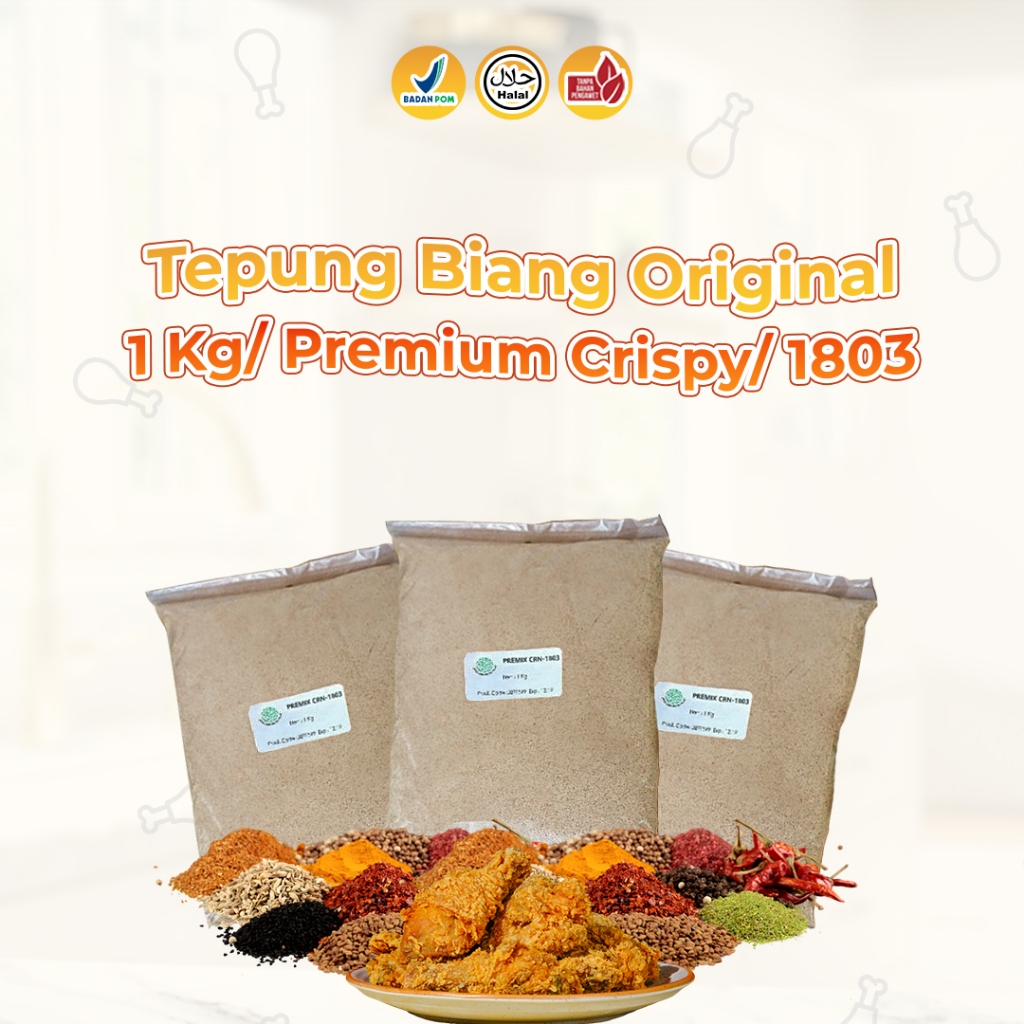 

Tepung Biang Original / 1 Kg / premium crispy/ 1803