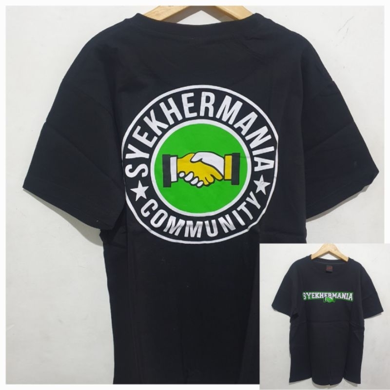 kaos atasan anak SYEKHERMANIA COMMUNITY