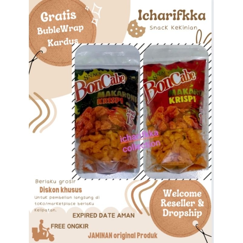 

TERMURAH PROMO SALE DISKON SNACK BRANDED ORI CEMILAN CAMILAN Snack murah indofood MAKARONI BONCABE