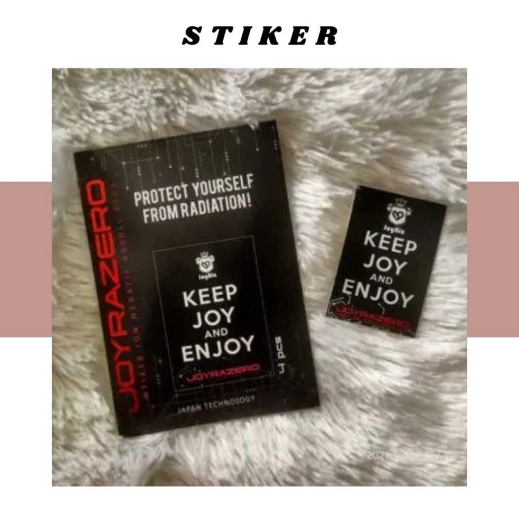 

STIKER ASLI stiker anti radiasi 1 Lembar