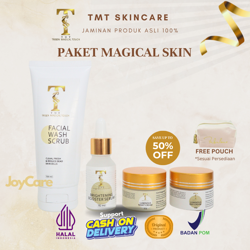 Paket lengkap Flek Treatment Perawatan Basic Flek Treatment TMT skincare / TRISEN MAGICAL TOUCH Joys