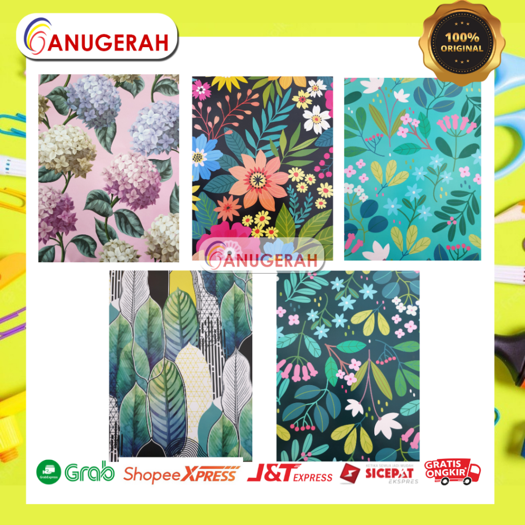 

SIDU KERTAS KADO MOTIF FLORA ( PACK/ 50 PCS)