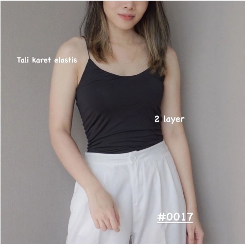 TANK TOP SPAGHETTI -TANKTOP PREMIUM  SPAGHETTI STRAP - TANKTOP PANJANG - TANKTOP REGULER- TANKTOP TA