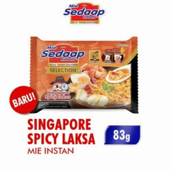 

Sedaap Mie Singapore Spicy Laksa 83 GR