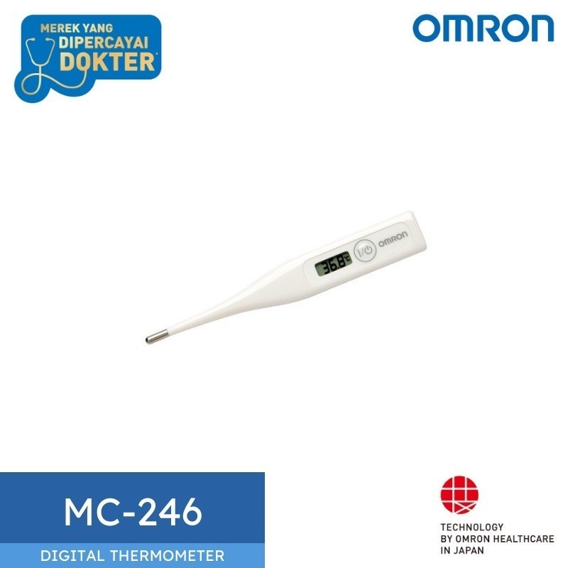 OMRON - Termometer Digital MC 246 Thermometer Termometer Omron