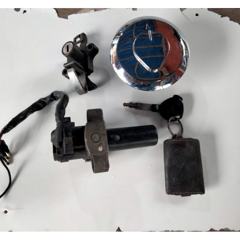 kunci kontak set honda tiger revo original