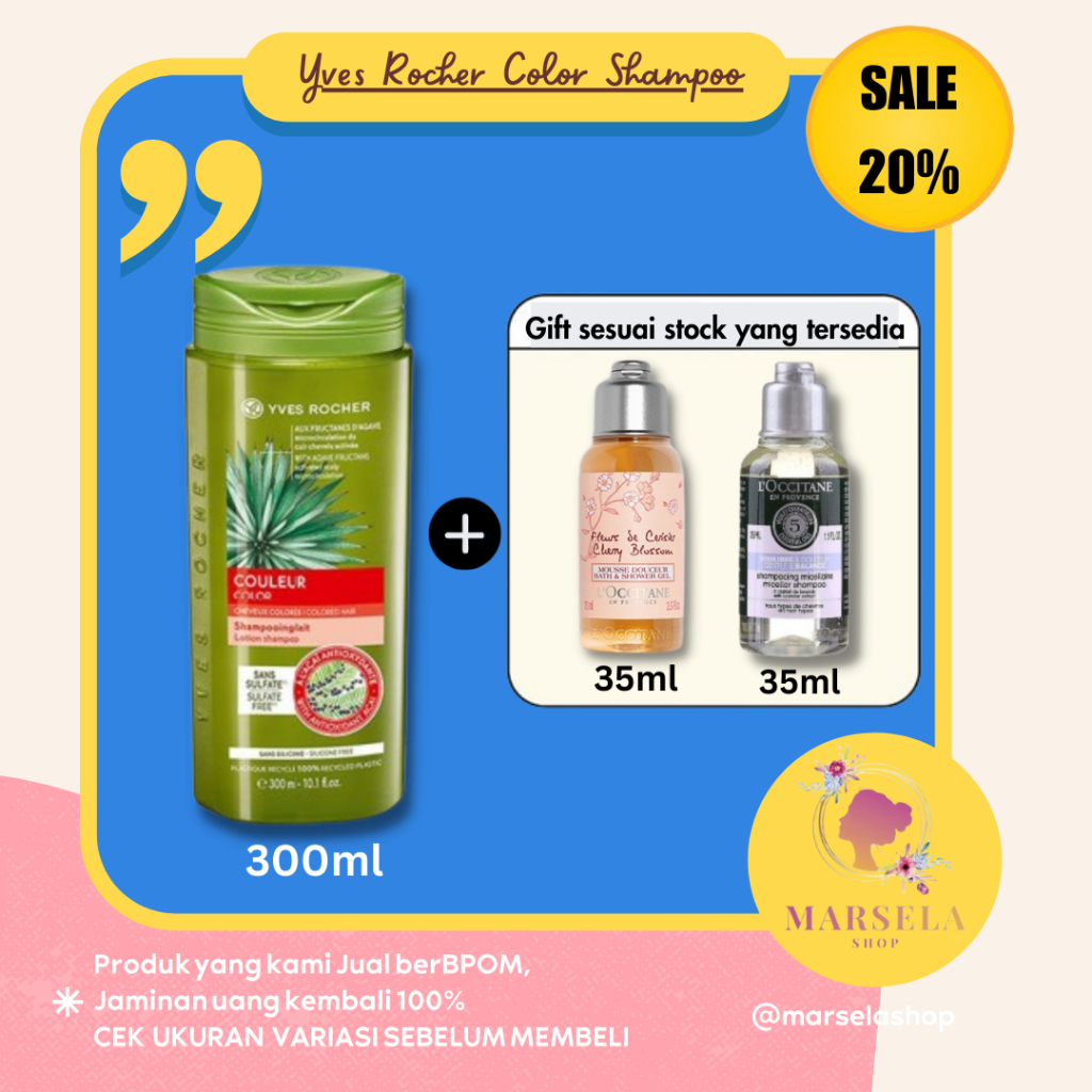 PROMO Yves Rocher Color Shampoo & Conditioner