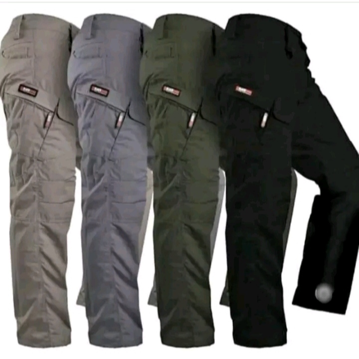 Celana cargo celana tactical pria celana panjang outdoor celana kantong banyak