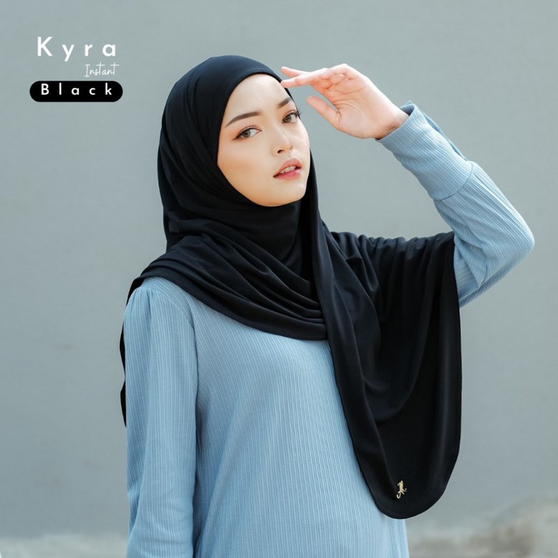 Albata hijab- kyra instan pashmina instant hijab instan jersey