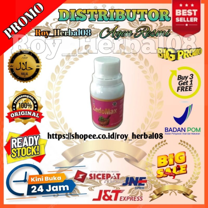 Zedomax Asli Original Obat Herbal Atasi Kanker