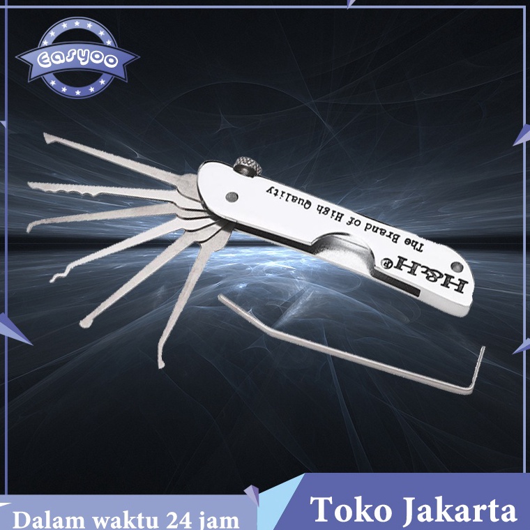ART S64Q Set Alat Pembuka Kunci Gembok Pintu Darurat Locksmith Tools Lock Pick