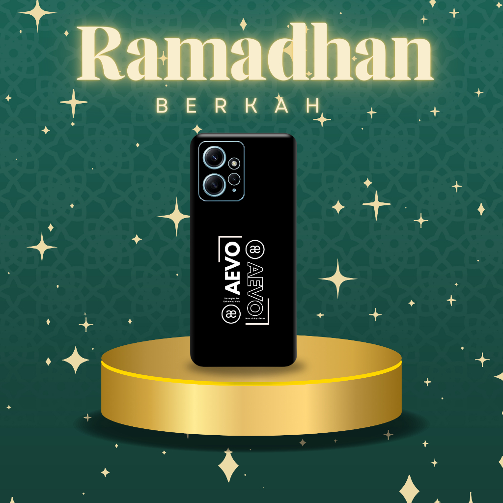 GARSKIN/STIKER HP RHAMADAN BERKAH Beli 1 Gratis 1 (Bisa Dipasang Semua Tipe Hp)