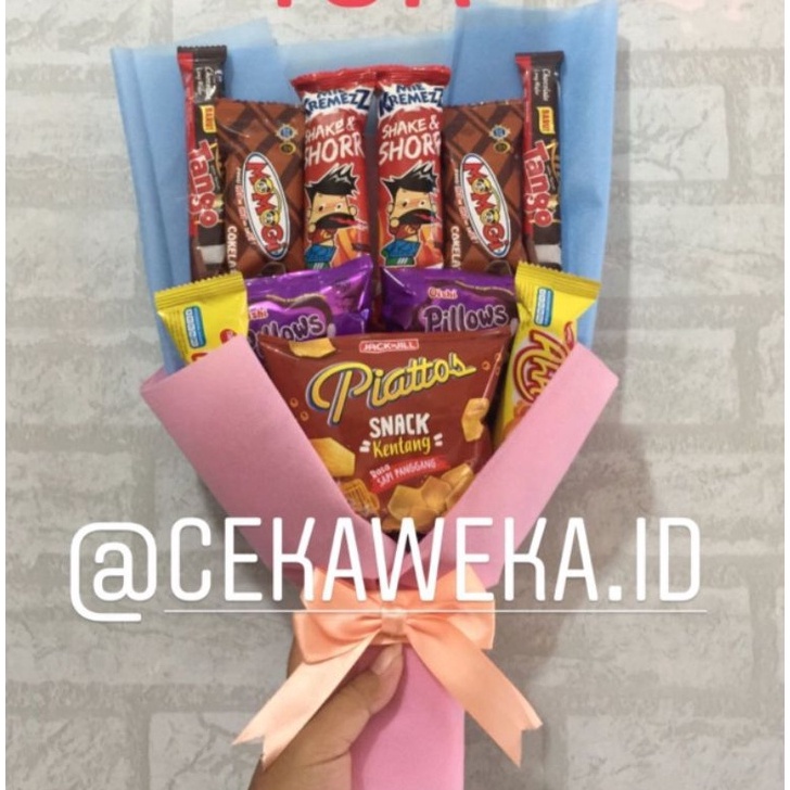 

BPW493 88 Bouquet Snack BISA DIKIRIM DIHARI YANG SAMA Bucket Snack Buket Jajanan Termurah