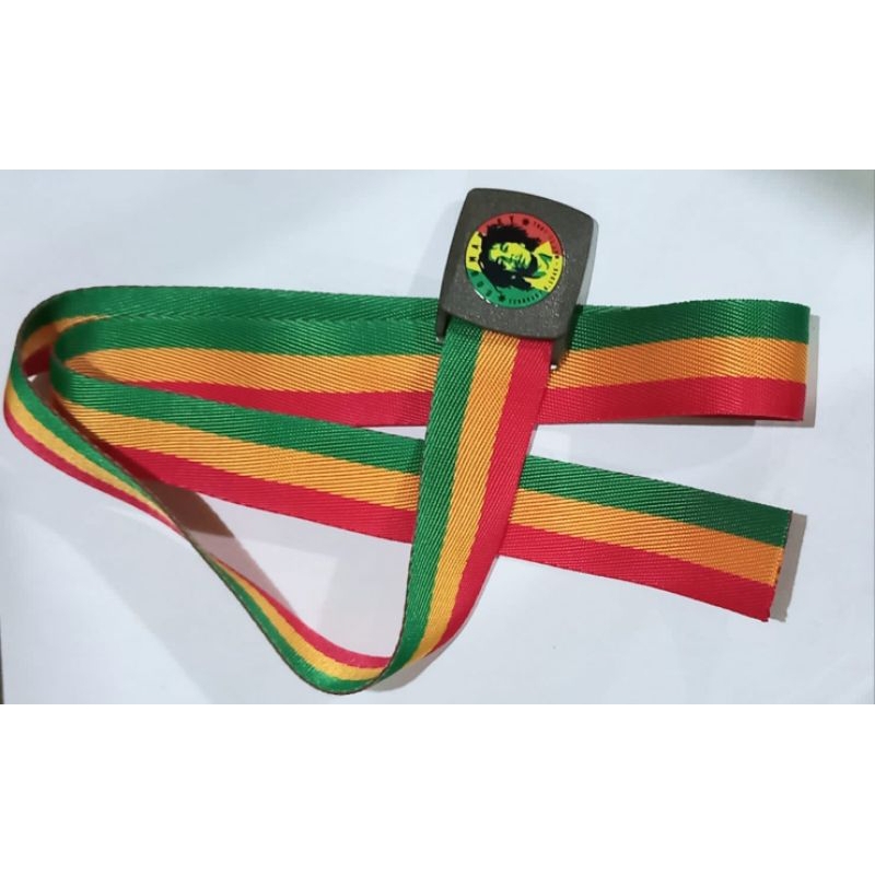 Happy Tuummy Jatimaika Sabuk Bobmarley Gesper Bob Marley Ikat Pinggang Rasta Gesper Jamaica Sabuk