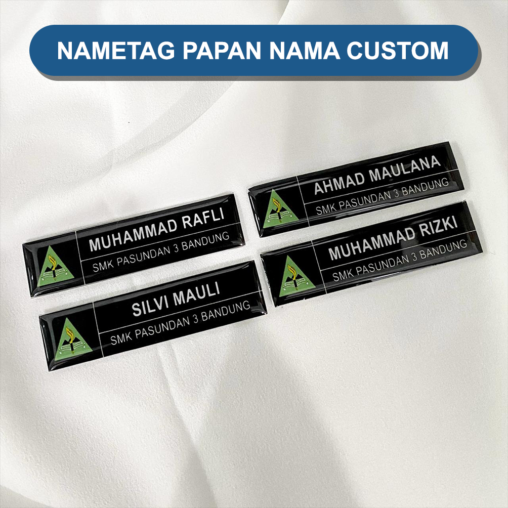 

Nametag / Nametag Papan Nama / Nametag Murah / Panan nama