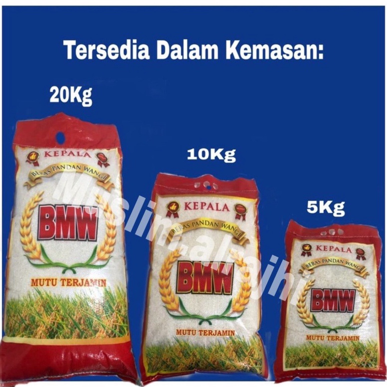 

YUG842 DISKON Bmw spesial pandan wangi Premium 1 Asli 5kg 1kg dan 2kg